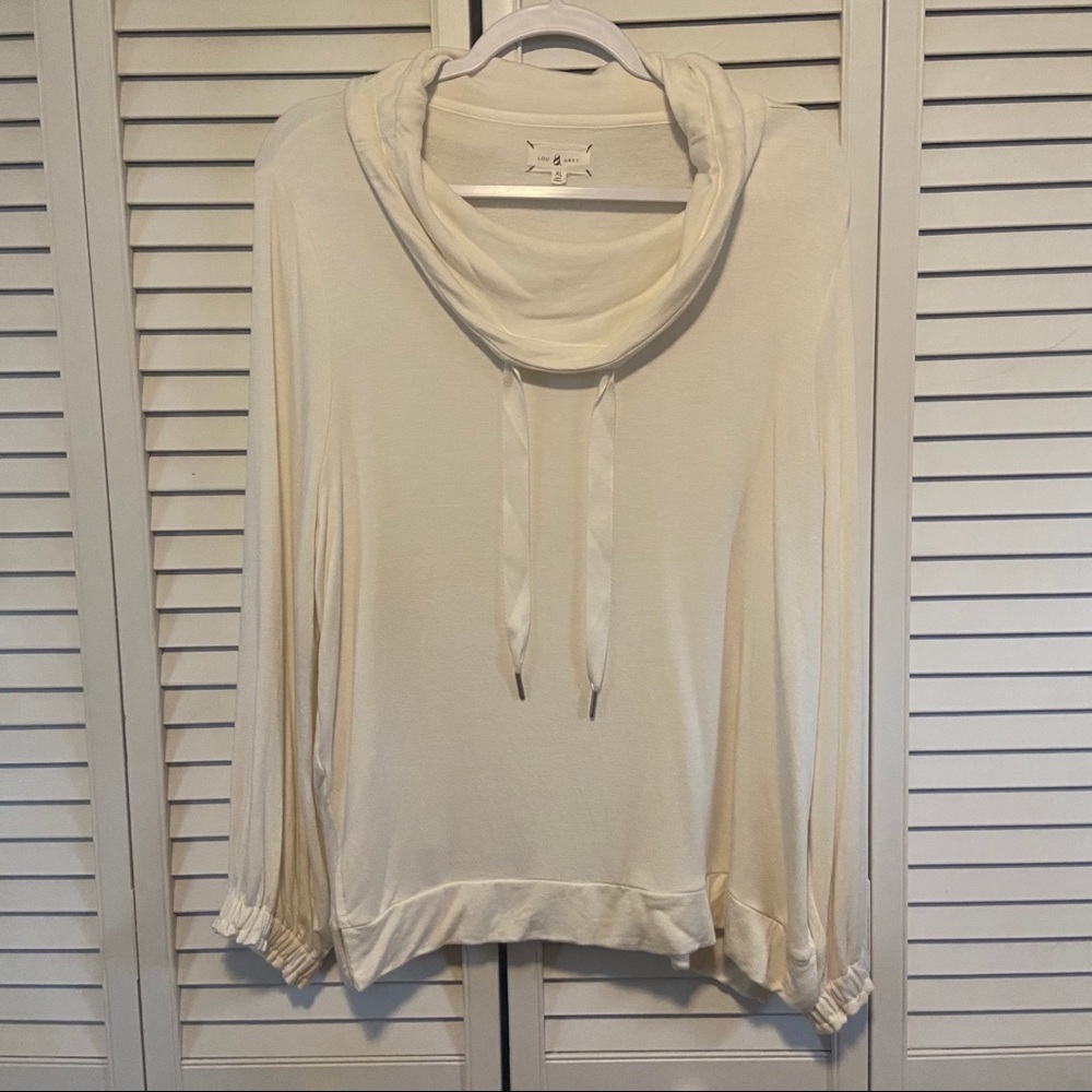 Lou & Grey Signature Soft Cowl Neck Sweater XL